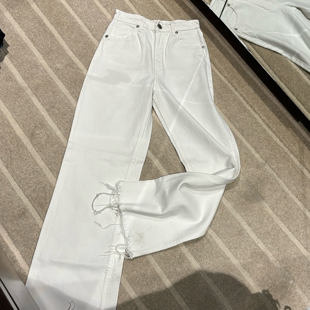 Cozy white Jean